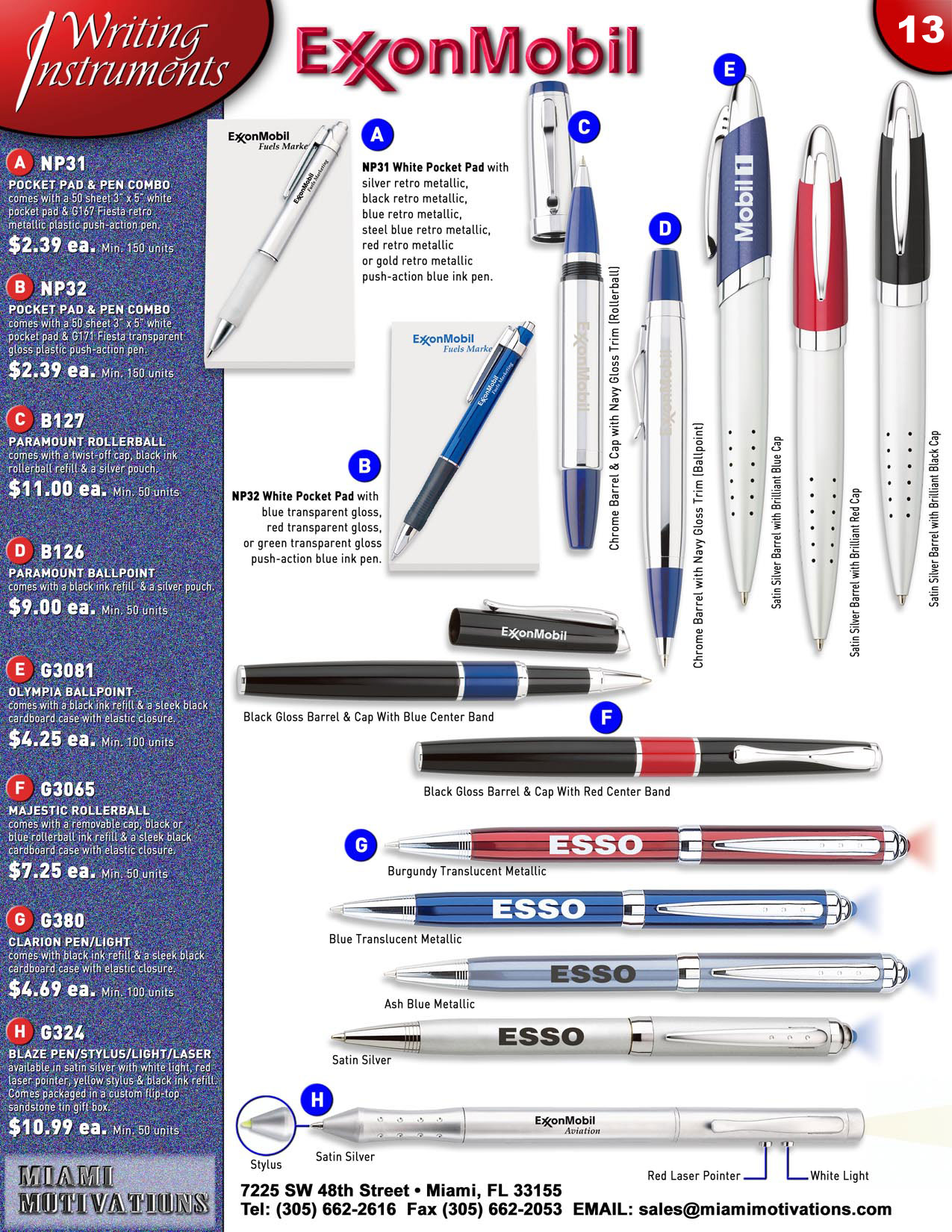 Writing Instruments